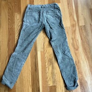 Free people corduroy slim fit straight leg